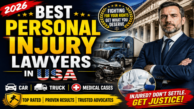 Best Personal Injury Lawyers in USA For Car, Truck, and Medical Cases (2026) - Dailynewzlive.com