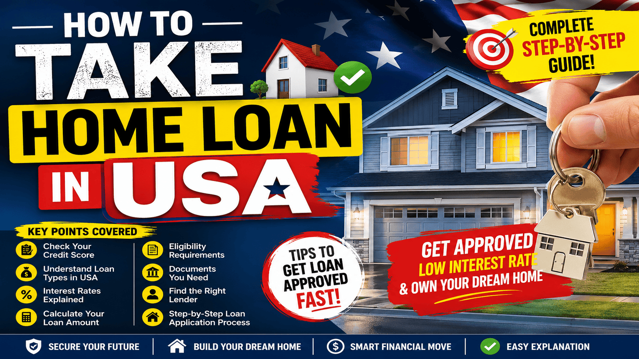 How To Take Home Loan in USA - us.dailynewzlive.com
