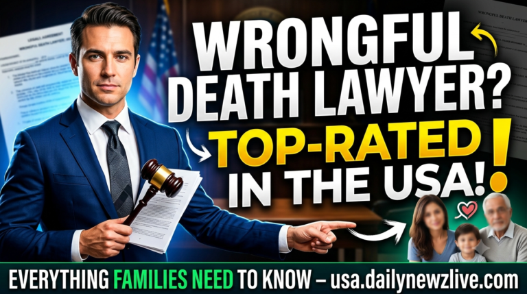 Top-Rated Wrongful Death Lawyer in the USA Everything Families Need to Know – usa.dailynewzlive.com