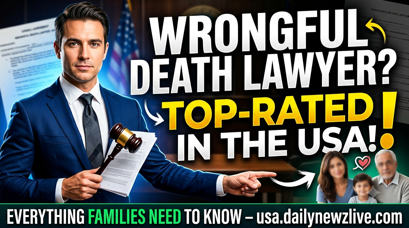 Top-Rated Wrongful Death Lawyer in the USA Everything Families Need to Know – usa.dailynewzlive.com